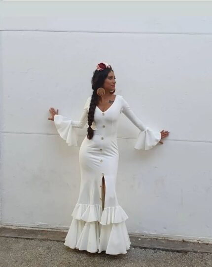 Traje de flamenca Modelo Coral