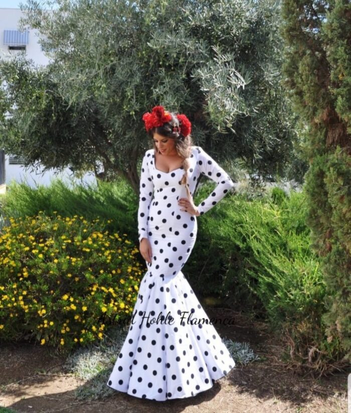 Traje de Flamenca Modelo Inés - Imagen 3