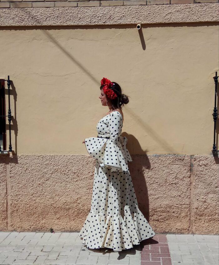 Traje de Flamenca Modelo Bruma - Imagen 2
