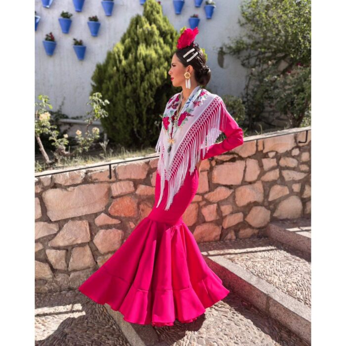 Traje de flamenca modelo Jabera - Imagen 3
