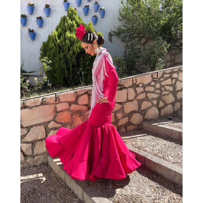 Traje de flamenca modelo Jabera - Imagen 4