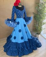 Traje de flamenca Modelo Azucena - Imagen 4