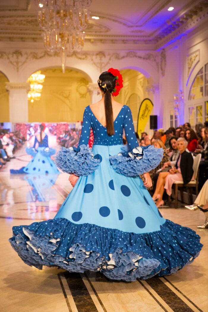 Traje de flamenca Modelo Azucena - Imagen 5