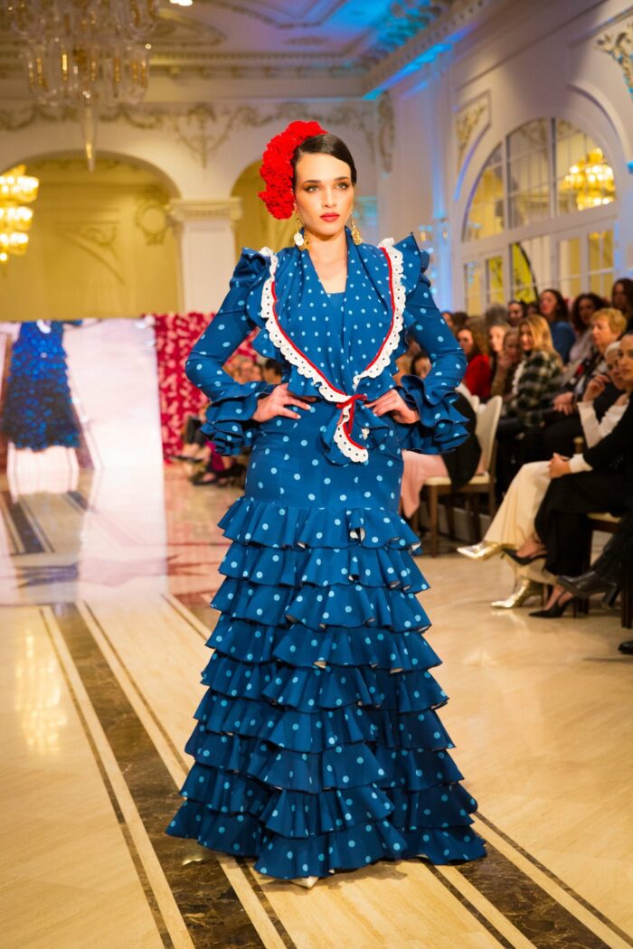 Traje de flamenca Modelo Geranio - Imagen 2