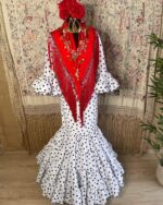 Traje de Flamenca Modelo Amapola - Imagen 2