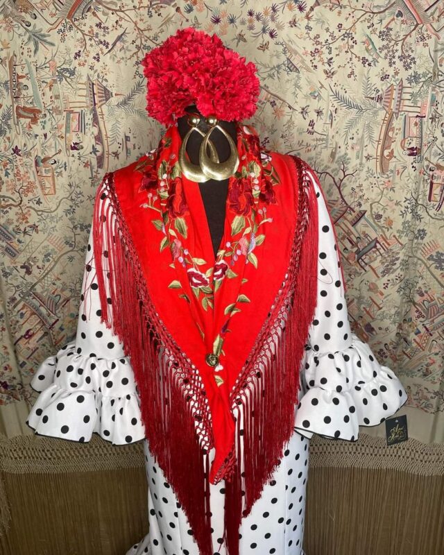 Traje de Flamenca Modelo Amapola