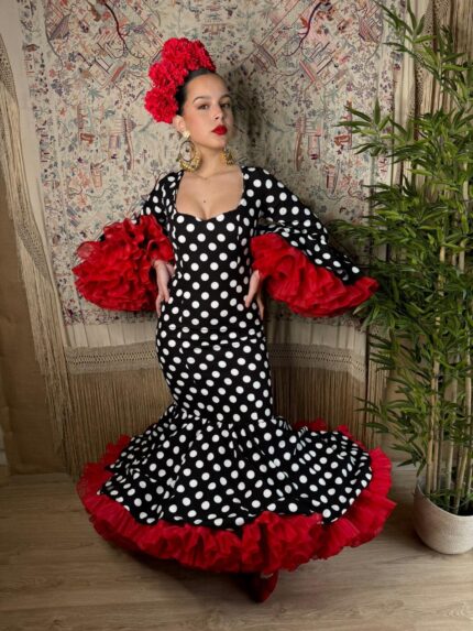 Traje de Flamenca Modelo Romance