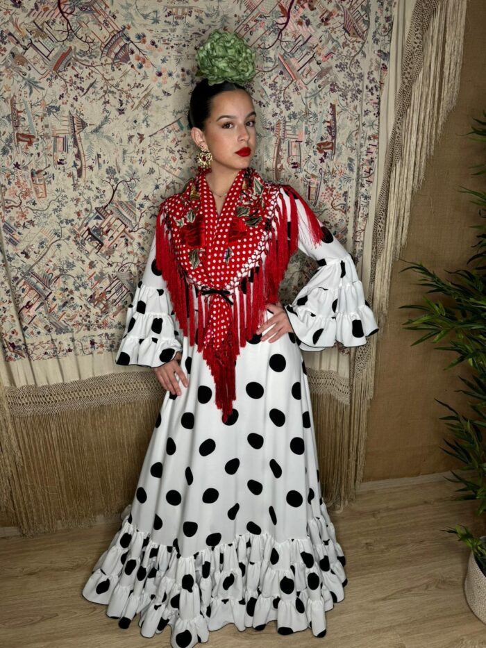 Traje de Flamenca Modelo Manguara - Imagen 2