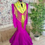 Traje de Flamenca Modelo Buganvilla