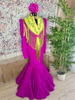 Traje de Flamenca Modelo Buganvilla