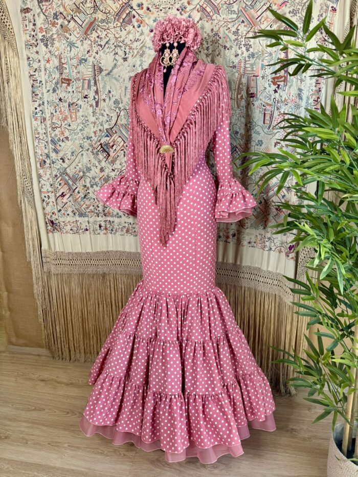 Traje de Flamenca Modelo Alora - Imagen 2