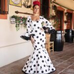 traje de flamenca Modelo Nácar