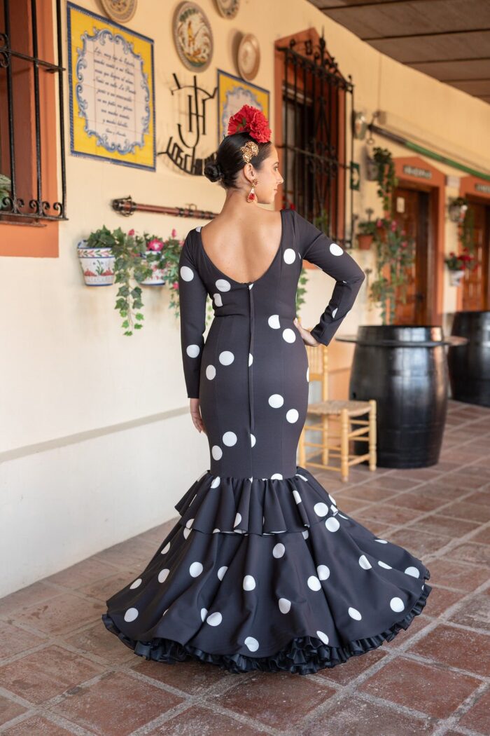 Traje de Flamenca Modelo Rocio - Imagen 2