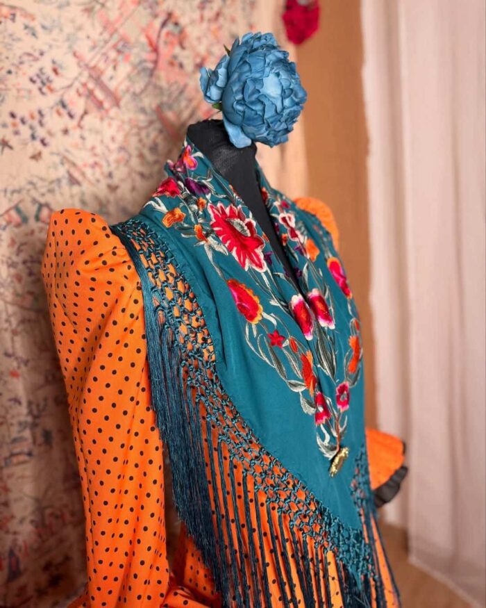 Traje de Flamenca Modelo Ajoli - Imagen 2