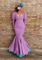 Traje de Flamenca Modelo Malva