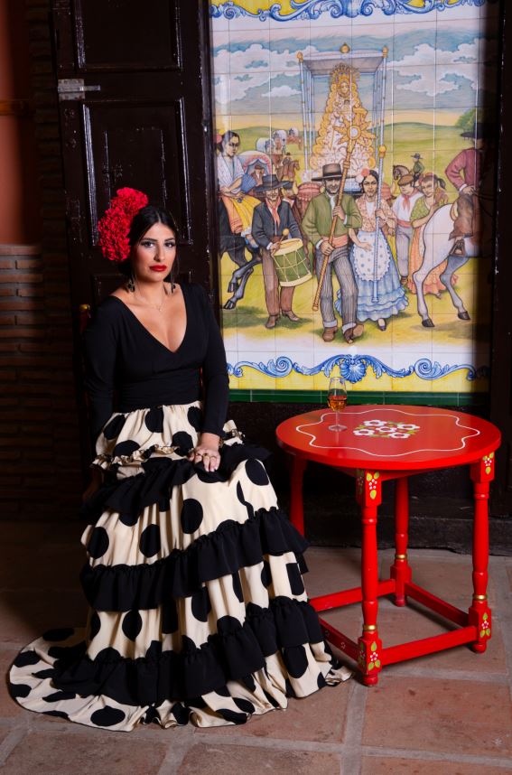 Coleccion-2024-11.jpg Traje de Flamenca Modelo Manuela - Imagen 1