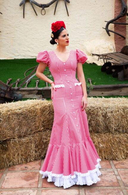 Traje de flamenca Modelo Juana
