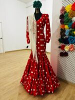 Vestido de flamenca canastero economico Modelo Rosario