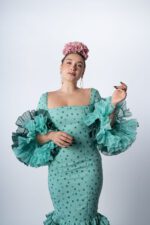 Traje de flamenca Modelo Alboroto - Imagen 2