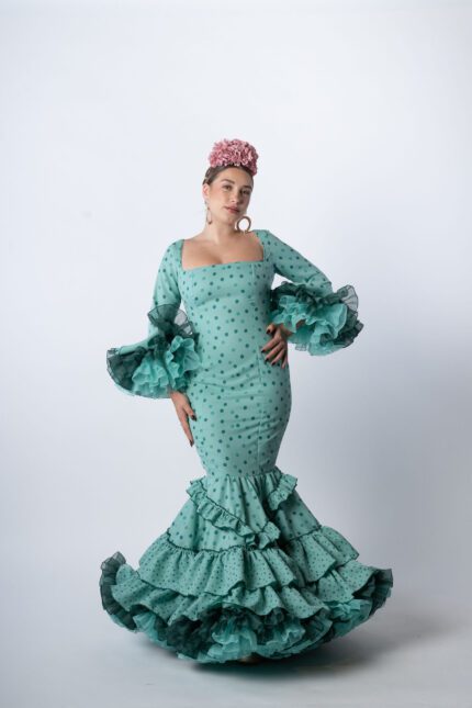 Traje de flamenca Modelo Alboroto