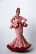 traje de flamenca Modelo Clavelina