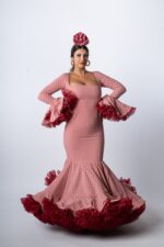 Traje de flamenca Modelo Clavelina - Imagen 2