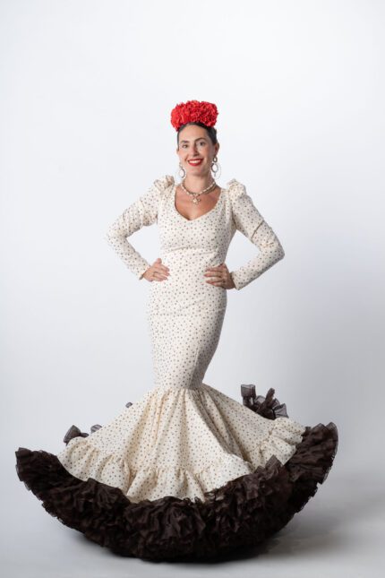 Traje de flamenca Modelo Lucero