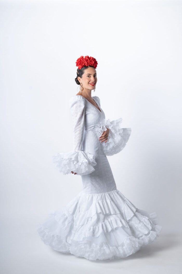 Traje de flamenca Modelo Sigua - Imagen 3