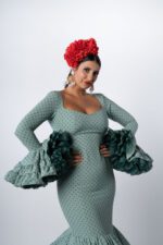 Traje de flamenca Modelo Verdial - Imagen 5