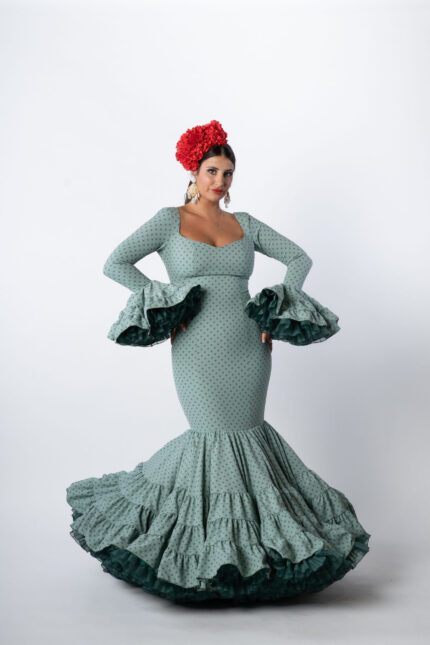 traje de flamenca modelo Verdial