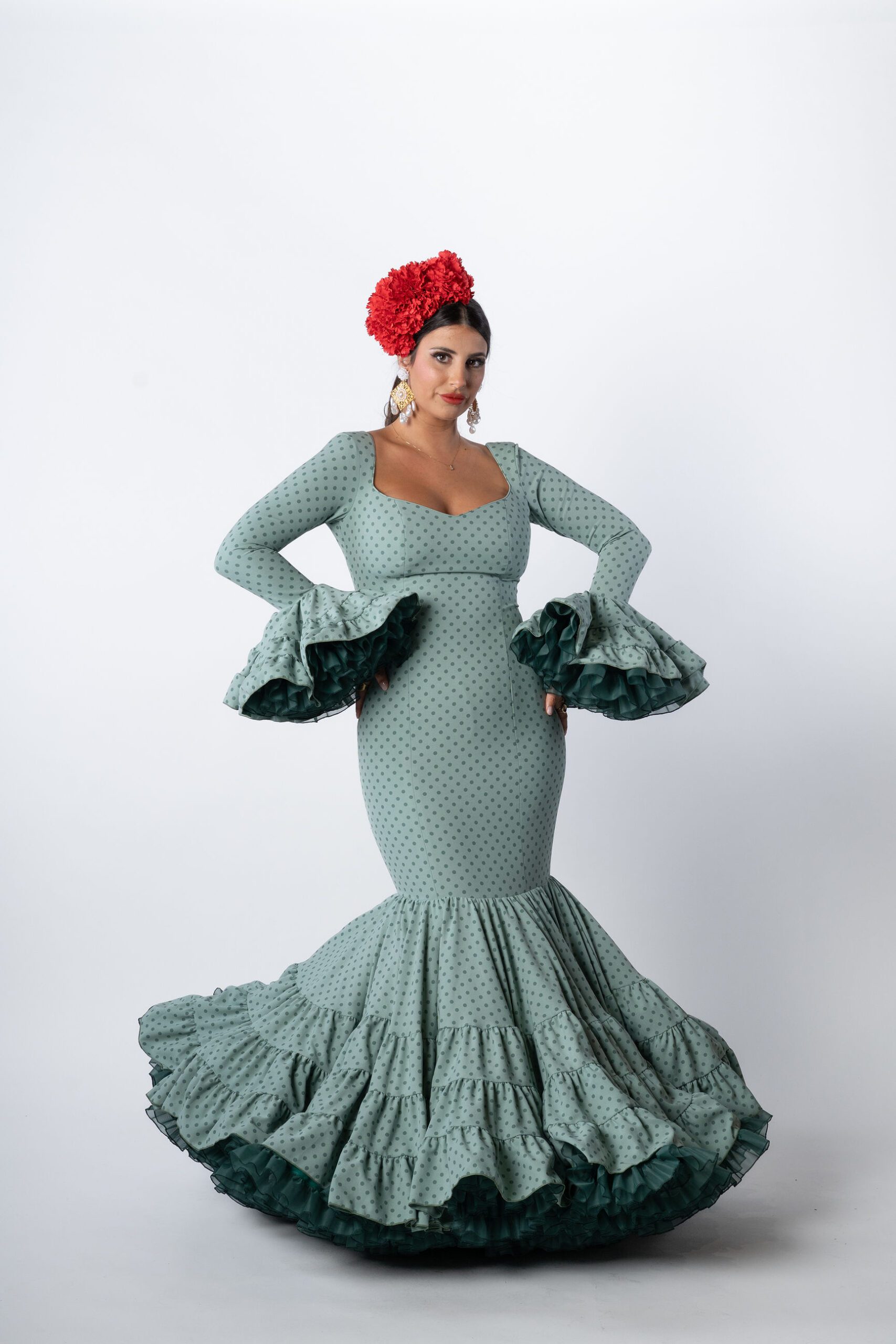 Modelo Verdial traje de flamenca modelo Verdial