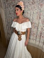 Traje de flamenca modelo Alheli - Imagen 7