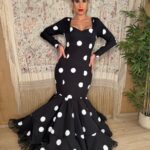 Traje de Flamenca Modelo Azabache