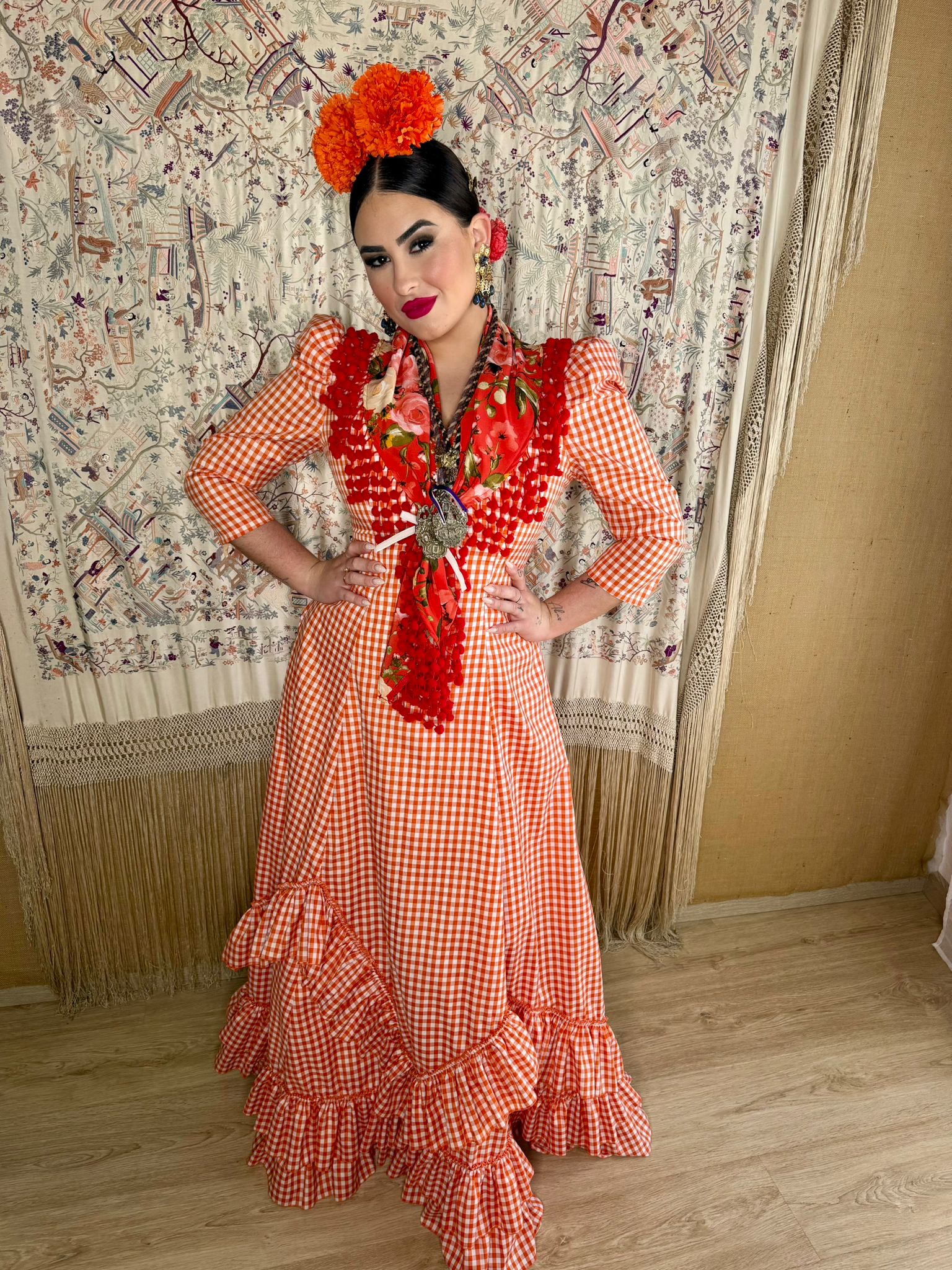 BATA ALONDRA VICHY 1 BATA ROCIERA ALONDRA VICHY - Imagen 1