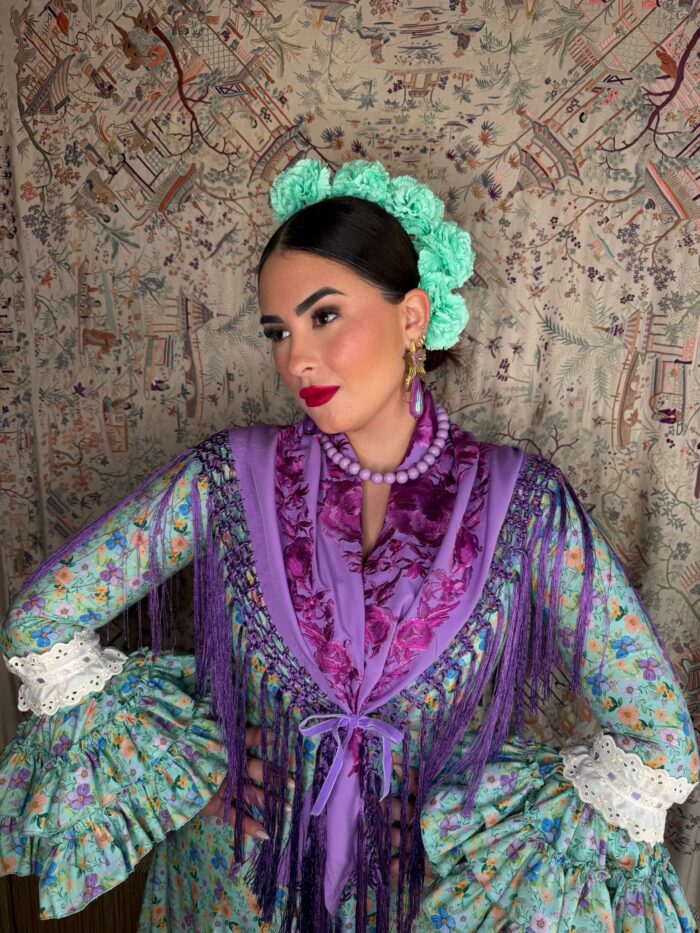 VESTIDO DE FLAMENCA MODELO PRIMAVERA - Imagen 2