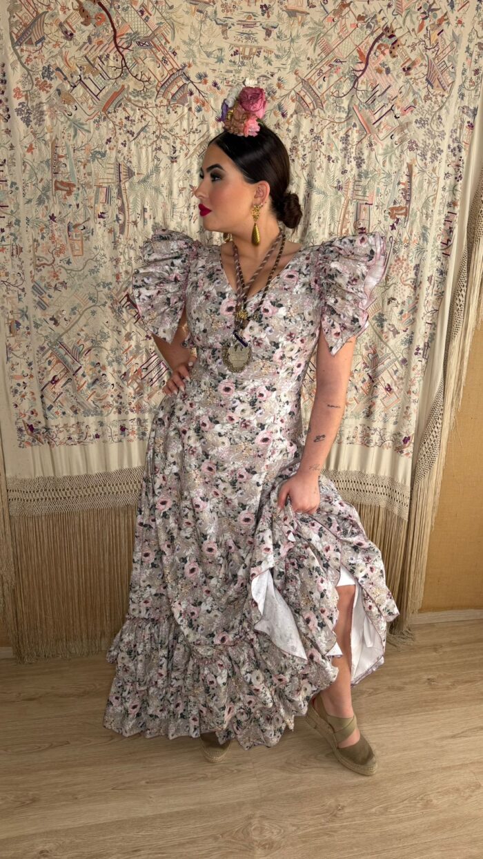 BATA ROMERIA MODELO TRIANA FLORES - Imagen 2