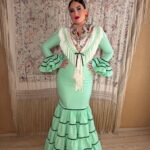 trajes de flamenca canastero