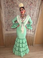 trajes de flamenca canastero
