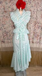 CONJUNTO FALDA ROCIERA RAYAS