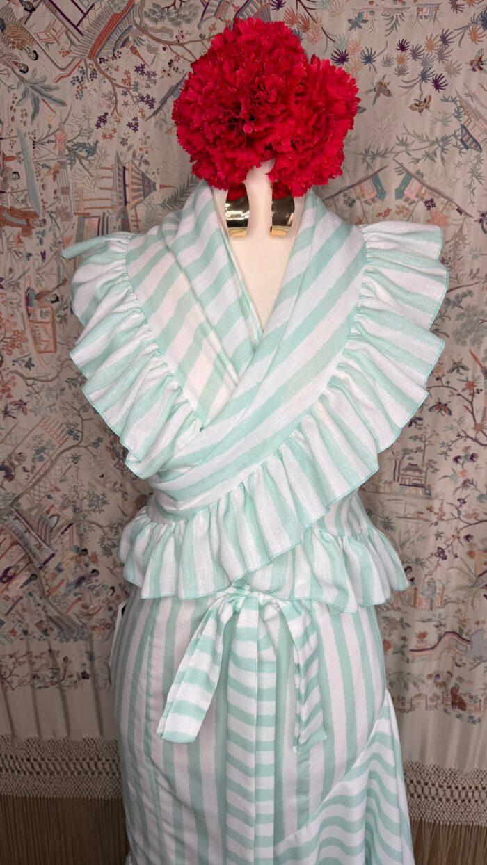 CONJUNTO FALDA ROCIERA RAYAS - Imagen 3