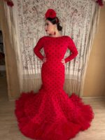 Traje de flamenca modelo Embrujo - Imagen 4
