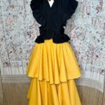 FALDA PARA ROMERIA MODELO LUNARES