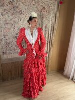 Traje de gitana modelo Geranio - Imagen 5