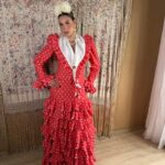 Traje de gitana modelo Geranio