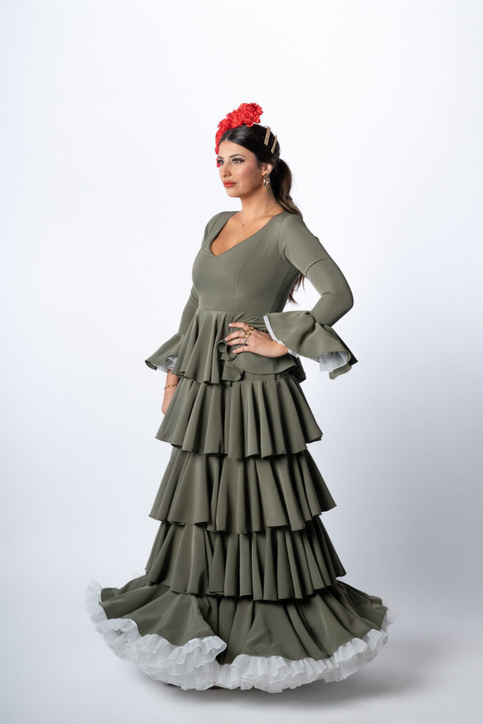 Traje de flamenca modelo Oliva