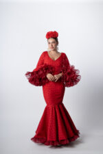 Traje de flamenca modelo Eva