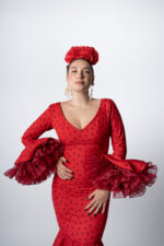 Traje de flamenca modelo Eva - Imagen 2