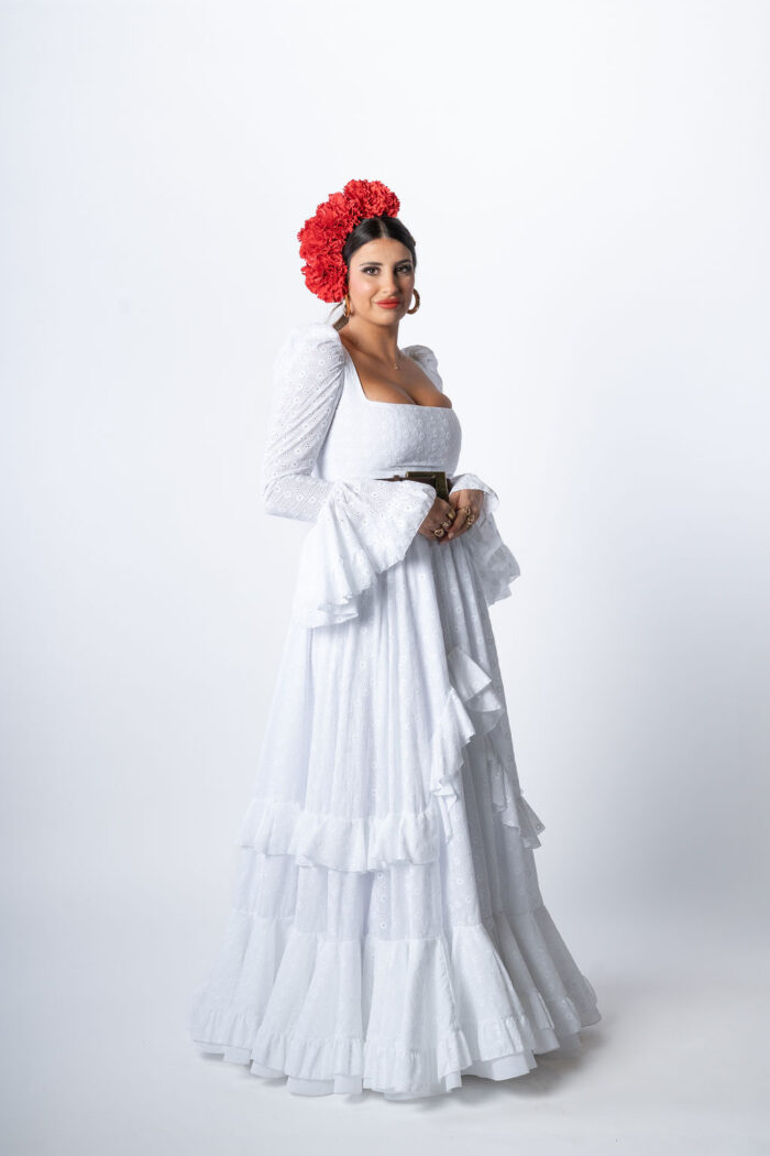 Traje de flamenca modelo Almonte