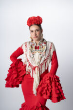 Traje de flamenca Modelo Bermeja - Imagen 2