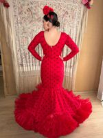 Traje de flamenca modelo Embrujo - Imagen 2